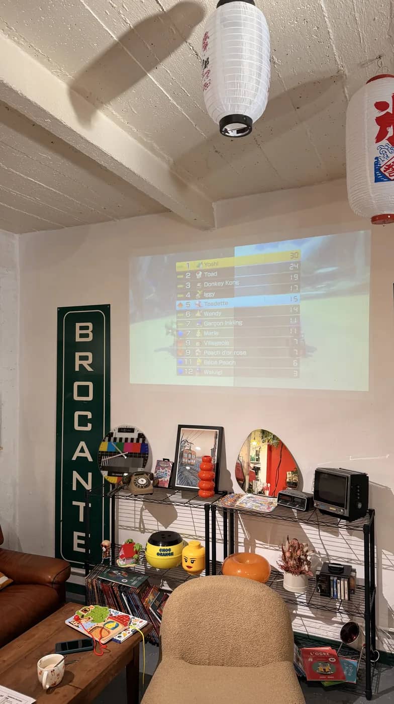 Tournoi sur grand écran
