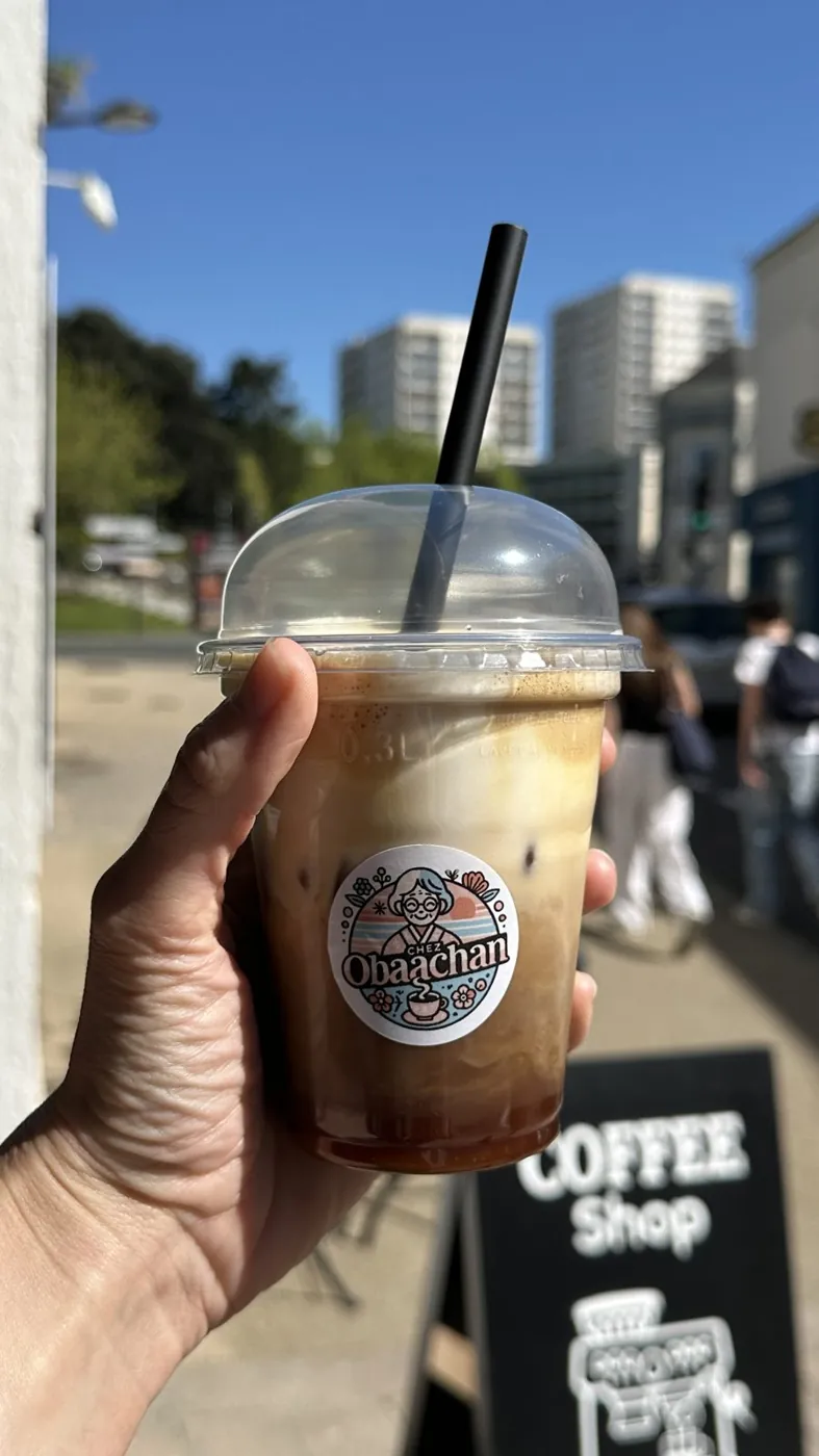 Café glacé à emporter